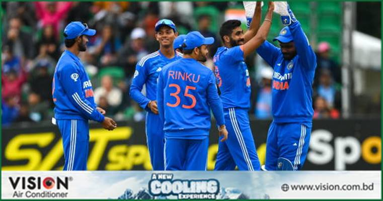 বৃষ্টি আইনে ‘২’ রানের জয়ে সিরিজে শুভসূচনা ভারতের